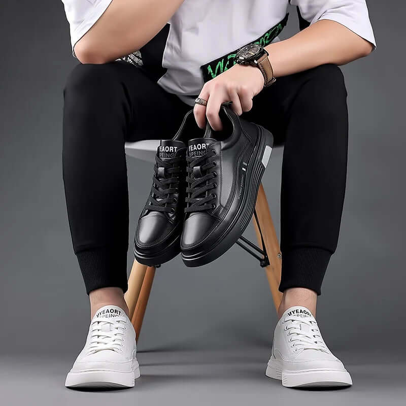Zapatillas de cuero para hombre – Genuinas y atemporales
