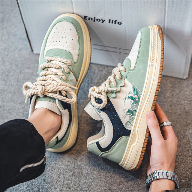 Zapatillas de gamuza élite para hombre