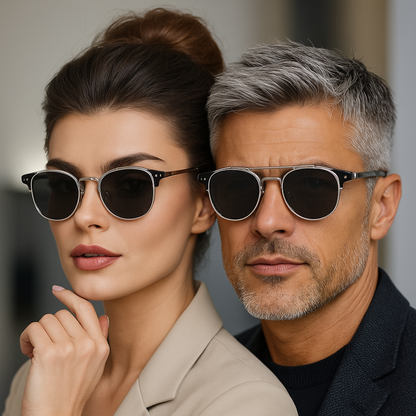 GCV SHIFTX SILBER BLACK™ – Dual-Lens Polarized Sunglasses for Everyday Transitions