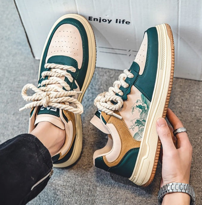 Zapatillas de gamuza élite para hombre