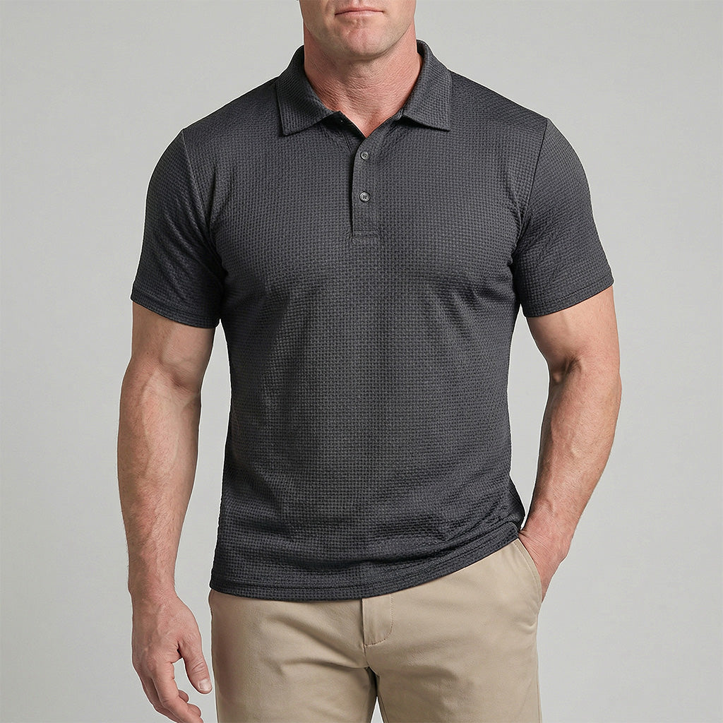 FQ Brand AeroFit Polo™ – Men's Stretch Polo Shirt | 7 Colours · S to 5XL · Breathable