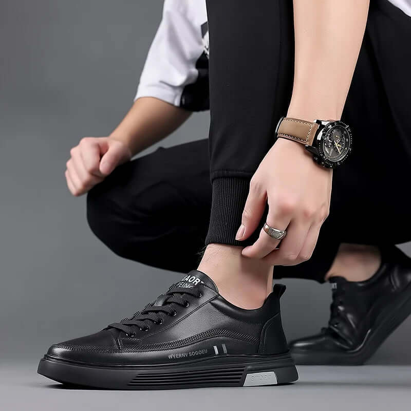 Zapatillas de cuero para hombre – Genuinas y atemporales