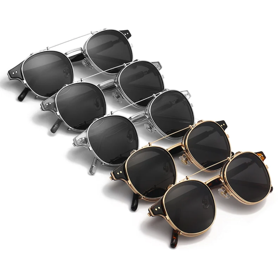 GCV SHIFTX SILBER BLACK™ – Dual-Lens Polarized Sunglasses for Everyday Transitions