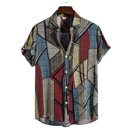 Camisa de corte moderno prémium para hombre