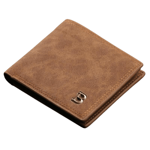 FQ Brand SlimFold – Men's Slim PU Leather Wallet | 4 Card Slots · Coin Zip
