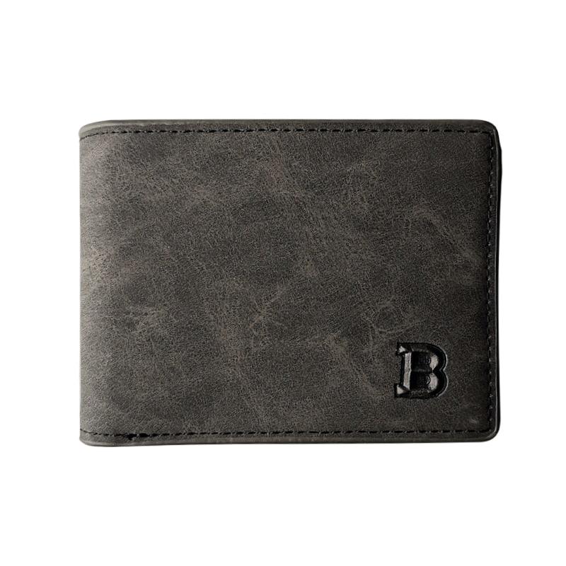 FQ Brand SlimFold – Men's Slim PU Leather Wallet | 4 Card Slots · Coin Zip