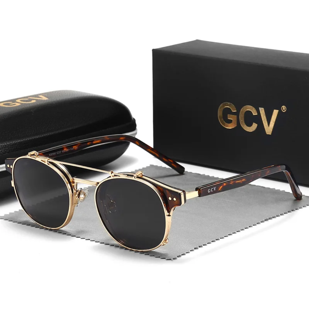 GCV SHIFTX TORTOISE SHELL™ – Dual-Lens Polarized Sunglasses for Everyday Transitions
