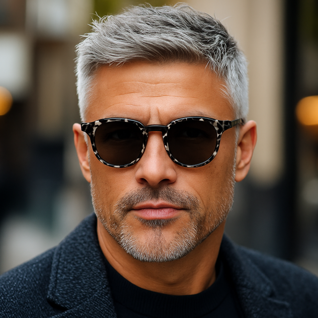 GCV HORIZON BLACK™ – Premium Polarized Sunglasses with Natural Walnut Finish