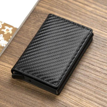 FQ Brand VaultCard – RFID Blocking Aluminium Wallet | One-Touch Card Ejection