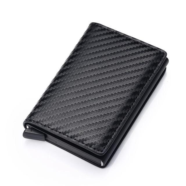 FQ Brand VaultCard – RFID Blocking Aluminium Wallet | One-Touch Card Ejection