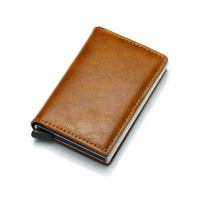 FQ Brand VaultCard – RFID Blocking Aluminium Wallet | One-Touch Card Ejection