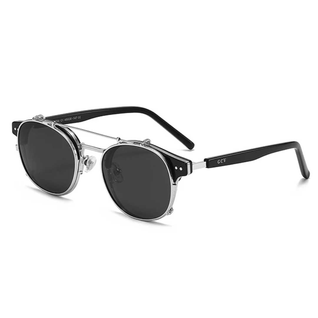 GCV SHIFTX SILBER BLACK™ – Dual-Lens Polarized Sunglasses for Everyday Transitions